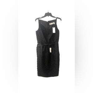 NWT Byron Lars Elegant Black Sleeveless Dress size 8